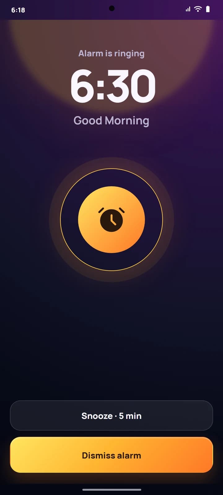 SmartRise active morning alarm with wake-up challenges